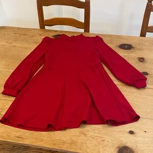 SHEIN Elegant Scarlet Kids Formal Dress